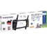 Стальной настенный кронштейн KROMAX для TV 32-90 max 40 кг 1 ст.св. IDEAL-102 black 4