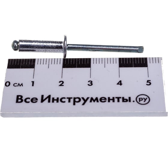 Заклепки вытяжные алюминиевые (50 шт/уп; 4.8х16 мм) Политех 2951075