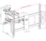 Стальной настенный кронштейн KROMAX для TV 22-65 max 50 кг 5 ст.св. нак±12 Grey ATLANTIS-35 Grey 8