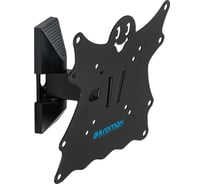 Настенный кронштейн KROMAX kroma black для LED/LCD телевизоров 20-43 max 30 кг CASPER-202 black