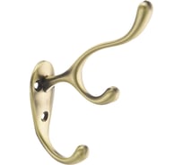 Мебельный крючок KERRON Д110 Ш75 В25, античная бронза KR 0120 BA