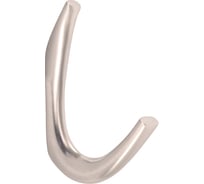 Мебельный крючок KERRON Д80 Ш18 В60, матовый никель KR 0080 SN