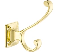 Мебельный крючок KERRON Д90 Ш75 В32, латунь KR 0130 OT