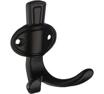 Мебельный крючок KERRON матовый черный KR 0311 BL