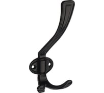 Мебельный крючок KERRON матовый черный KR 0310 BL