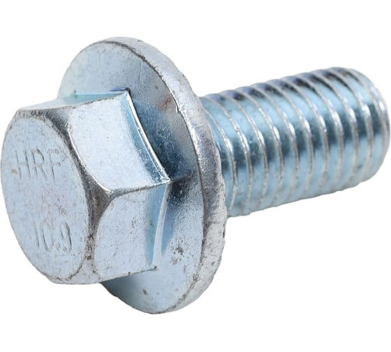 Болт Партнер DIN 6921, М12x25 ZN, с буртом и стопорными зубьями, 10.9, 10 шт. ФАС C 00068264 10