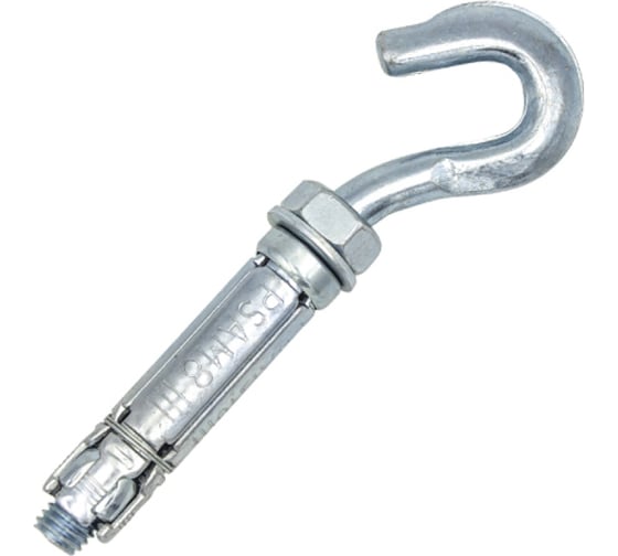Анкер гильза с крюком Партнер PSA-HB D14 M8x50, ZN, 10 шт. ФАС C 00068616 10 1