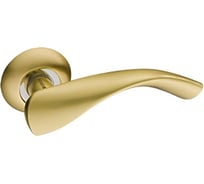 Дверная ручка KERRON Д195 Ш140 В70, матовое золото DR7090 SG