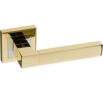 Дверная ручка KERRON Д200 Ш147 В76, золото/хром DR7590 GP/CP