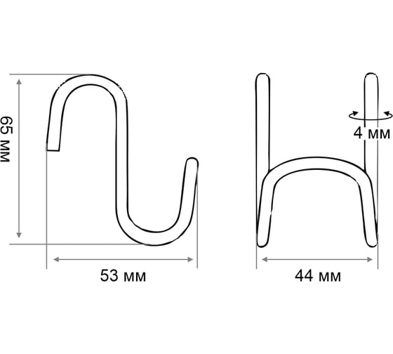 Набор двойных крючков из 5 шт Delphinium SS-hooks АЕ-415/5pcs 101074
