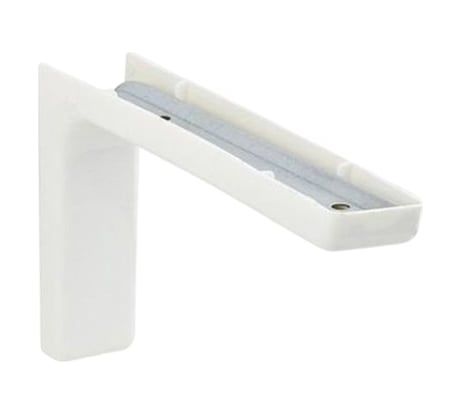 Консоль с декоративной накладкой Tech-Krep 180 мм, белый, 1 шт. 129953