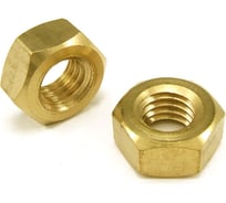 Гайка шестигранная Insparion DIN 934, латунь, М4, 2 шт С1-00001829