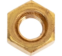 Гайка шестигранная Insparion DIN 934, латунь, М4, 2 шт С1-00001829