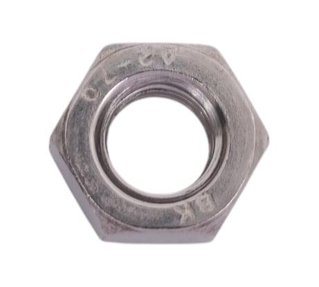 Гайка шестигранная Море-Метизов DIN 934 А2-70 M8, 50 шт GAYKA934A270M850M