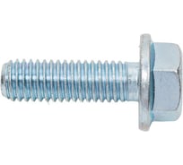 Болт ЦКИ с фланцем, DIN6921 М8х25, рифленый, 8.8, цинк, 10 шт. 3698907