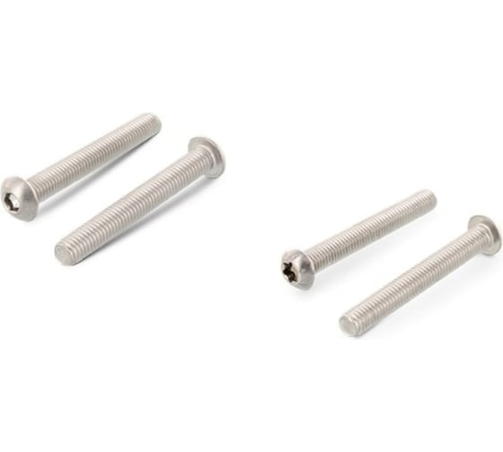 Винт ЦКИ ISO7380 М8х18 10.9, цинк, HEX 5 25 шт. 12449 1