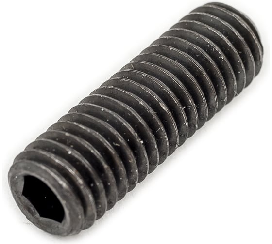 Винт установочный ЦКИ DIN 916, М8х25 45H, оксид, HEX4, 5 шт. 23098