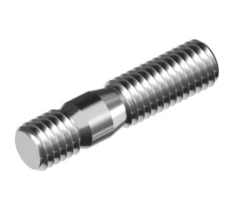 Шпилька ЦКИ DIN939 М6х25 мм, 8.8, цинк, 5 шт. 4656207