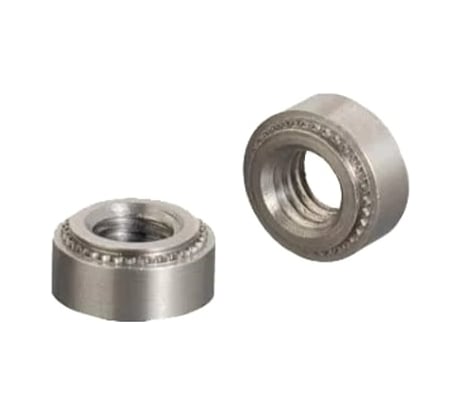 Круглая запрессовочная гайка ЦКИ S М5-2 1,4 мм, цинк, 10 шт. 3370307