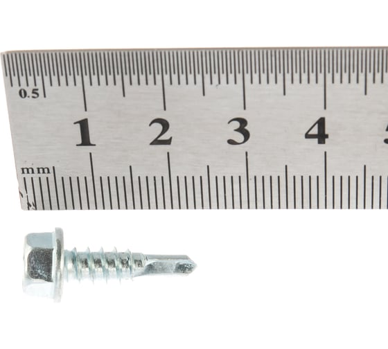 Саморез ЦКИ din7504-k 5.5х19 сверлоконечный ц 1000шт. 1437