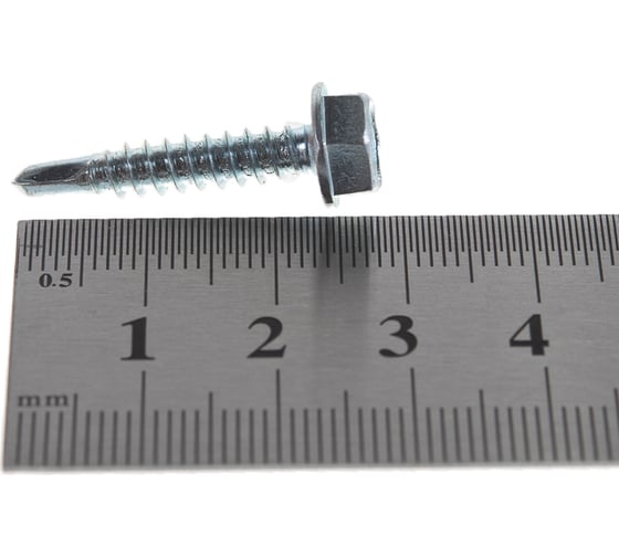 Саморез ЦКИ din7504-k 4.8х25 сверлоконечный ц 1000шт. 763