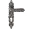 Дверная ручка на длинной накладке GENESIS ARABESCO BL. SILVER CL 940000000397 1