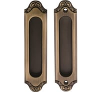 Дверная ручка на длинной накладке GENESIS ACANTO ANT. COFFEE SD 940000001472