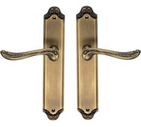 Дверная ручка на длинной накладке GENESIS ACANTO ANT. COFFEE PS 940000000419