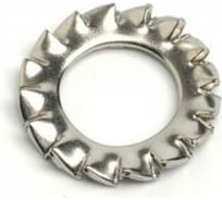 Стопорная шайба ЦКИ DIN6798 A М5х9 зубчатая, цинк, 250 шт. 1170