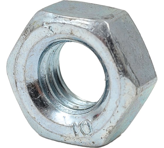 Гайка ЦКИ DIN934, М6 10 Ц SW 10, 100 шт. 4050607