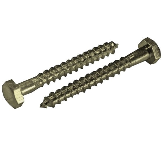Сантехнический шуруп ЦКИ DIN571 10х60 Ц SW 17 10 шт. 1610007 1