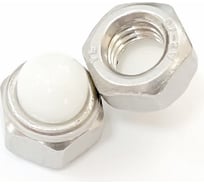 Гайка Море-Метизов DIN 986 А2, колпачковая самоконтрящ., М6, 50 шт GAYKA986A2M650M