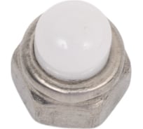 Гайка Море-Метизов DIN 986 А2, колпачковая самоконтрящ., М6, 10 шт GAYKA986A2M610M