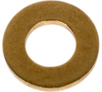 Шайба плоская Море-Метизов DIN 125 латунь M12, 5 шт SHAYP125LM125M