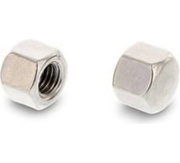 Гайка глухая низкая METIZ-A2 DIN 917 М10 А2, колпачковая шестигранная, нержавеющая, 10 шт. 917210 10 32900868