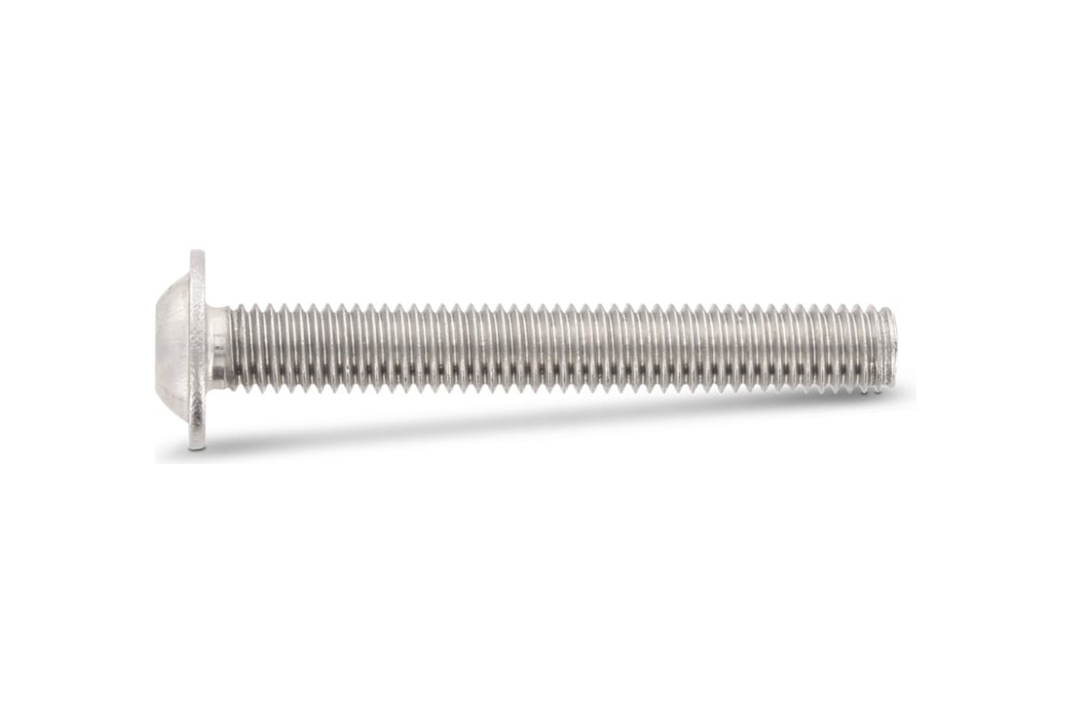 Винт Metiz-A2 ISO 7380-2 M6x16, А2 полукруглая головка внутренний ...