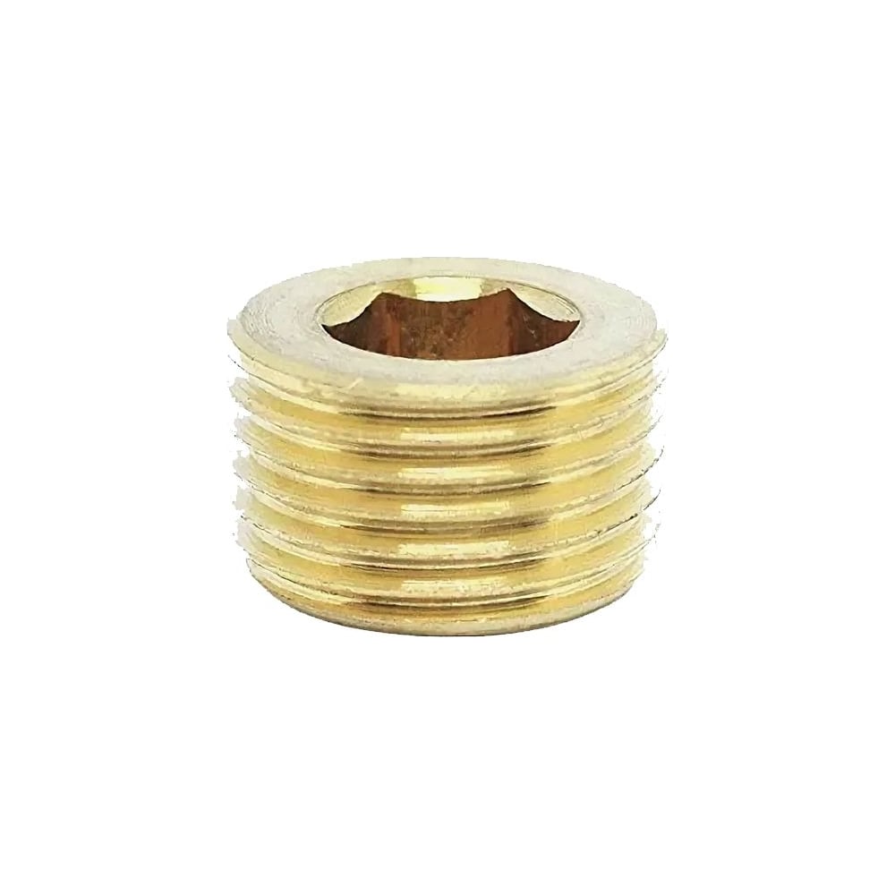 Пробка коническая ЦКИ DIN906 R 3/4" латунь, 2 шт. 7643607 - выгодная ...