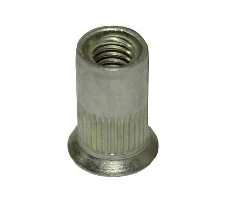 Заклепка-гайка ЦКИ М10 потайн. рифл. СТ. Ц REX под пакет 1.5-4.5 мм, 25 шт. 50424