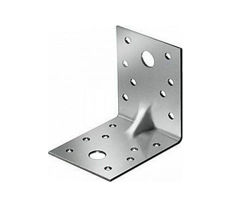 Крепежный усиленный уголок КРЕП-КОМП KUU-130х130х90х2.5мм 20 шт куу13090*25