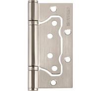 Петля универсальная Fuaro IN4300W SN 300-2BB без врезки, 100x2.5, матовый никель, 2 шт. 29957