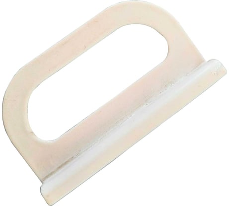 Ручка москитной сетки Левша 50x30 мм металлическая (6шт.) белая У1-0437.Б