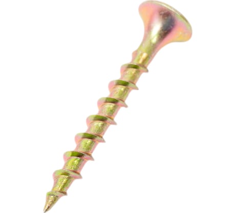 Саморез по дереву универсальный HIMTEX UNIWOOD 3,8x32 мм, желт оцинк, 1000 шт 38032SGDY