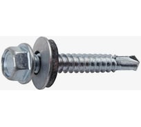 Саморез с шайбой EPDM BEFAST 4,8x28, уменьшенное сверло, 400 шт. SS48028400S