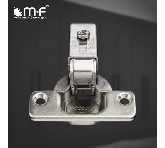 3D петля UNIHOPPER MF карусельная, 135, 48мм, с декор. накладкой 20226v