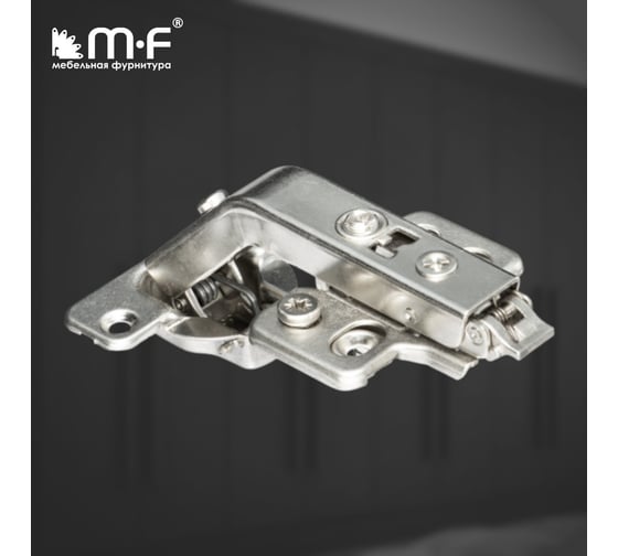 3D петля UNIHOPPER MF карусельная, 135, 48мм, с декор. накладкой 20226v