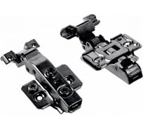 Петля GTV ZM-HCSLRALU08-3DBEO полунакладная для алюминиевых рамок самозакрывающаяся с клипом с ответной планкой H-0 , без еврошурупа, черная ZM-HCSLRALU08-3DBEO-20