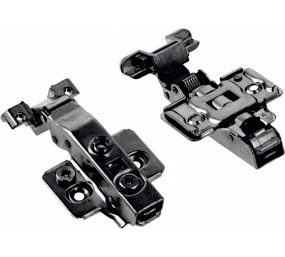 Петля GTV ZM-HCSLRALU08-3DBEO полунакладная для алюминиевых рамок самозакрывающаяся с клипом с ответной планкой H-0 , без еврошурупа, черная ZM-HCSLRALU08-3DBEO-20