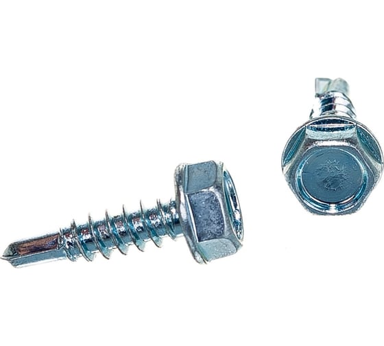 Саморез ЦКИ DIN7504-K JP76 6.3x16 сверлоконечный, цинк, SW10, 50 шт. 83331 1
