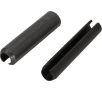 Штифт пружинный ЦКИ DIN1481 1.5x12, цилиндрический, разрезной, оксид, 100 шт. 45526