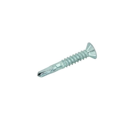 Саморез дерево/металл ЦКИ потайной, FLUGEL, 5.5x70, цинк, TX25, 10 шт. 82299 1